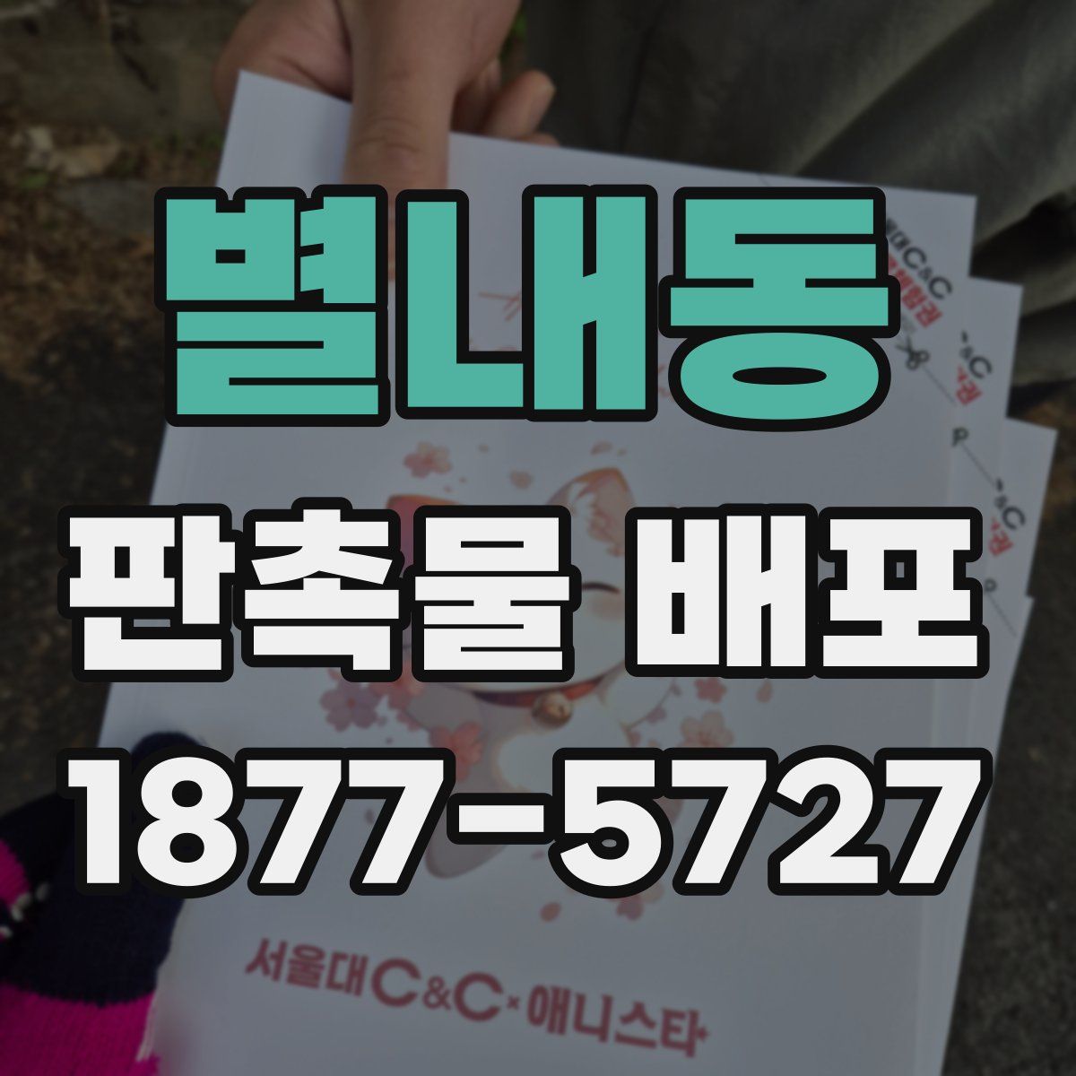 별내동 판촉물 배포