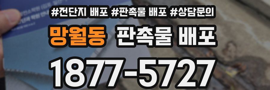 망월동 판촉물 배포
