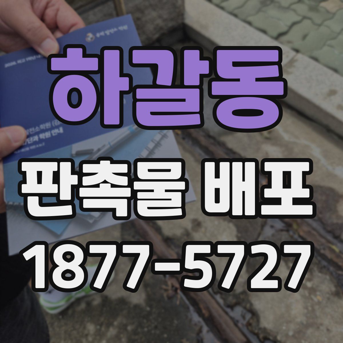 하갈동 판촉물 배포