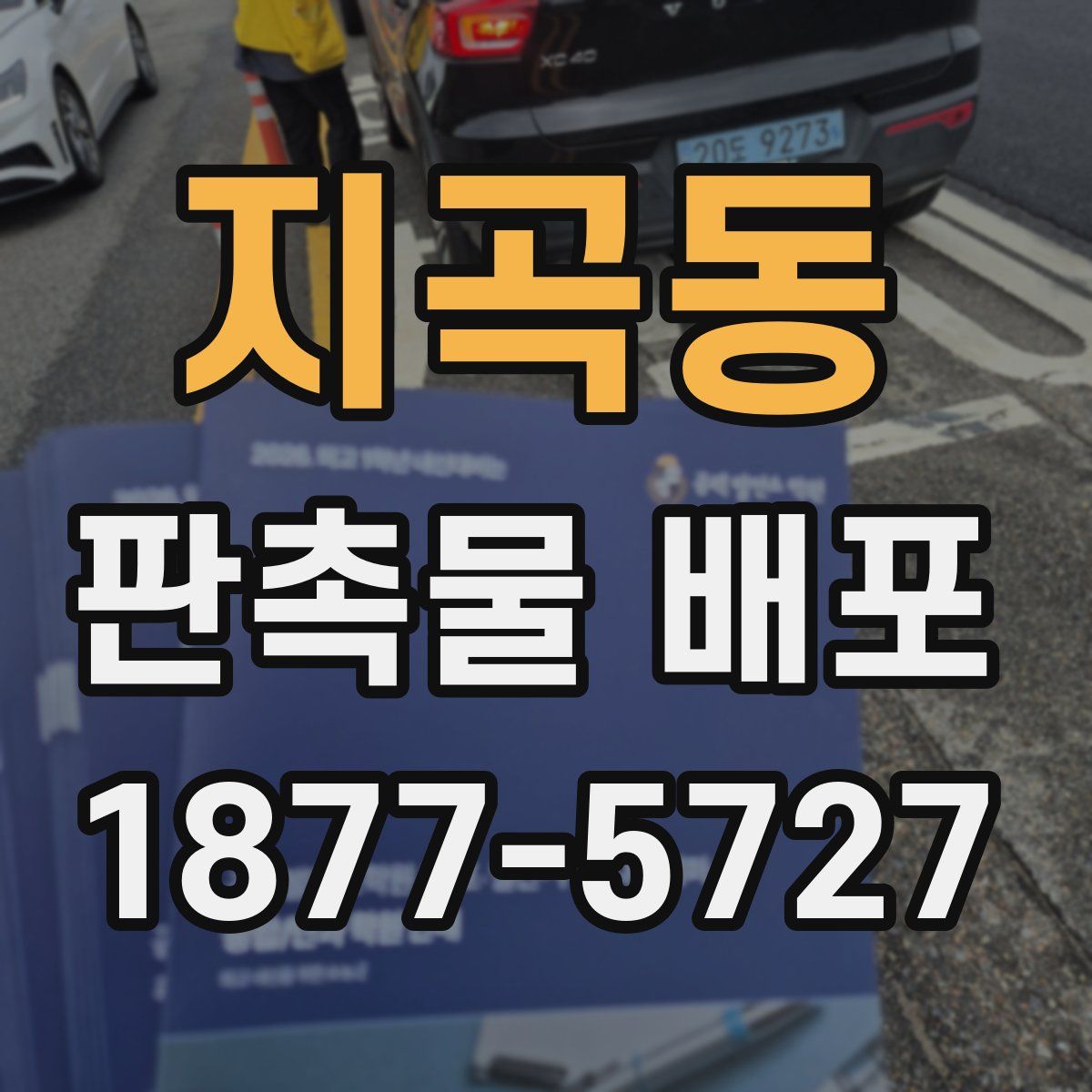 지곡동 판촉물 배포