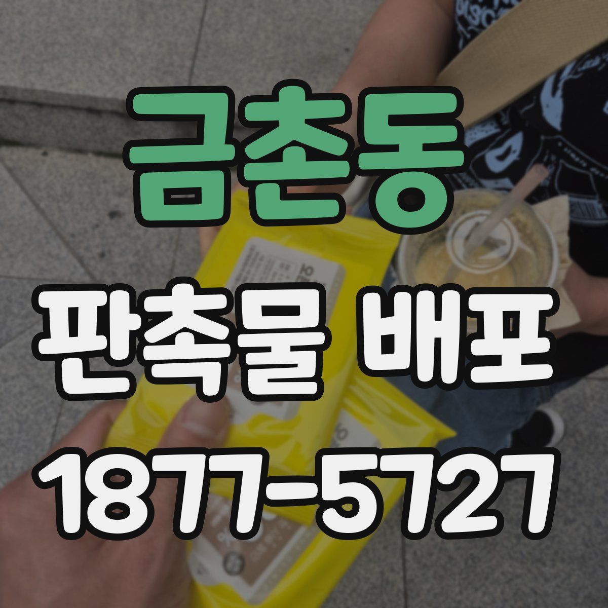 금촌동 판촉물 배포