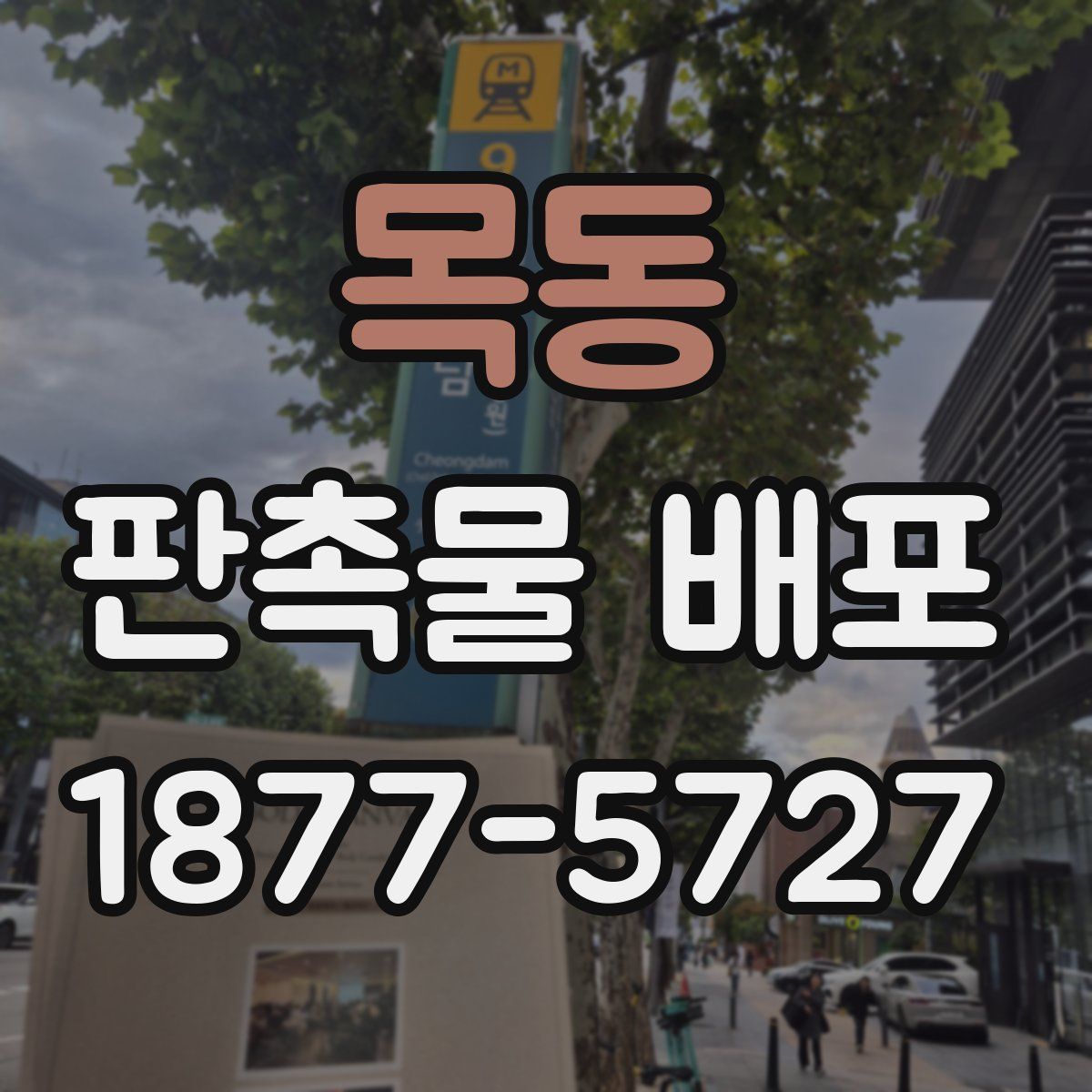 목동 판촉물 배포