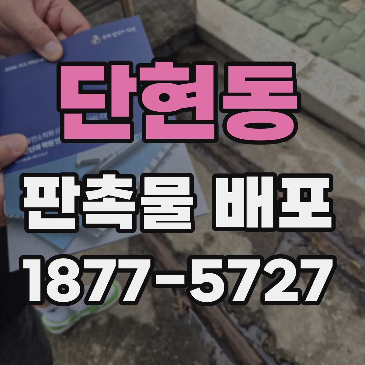 단현동 판촉물 배포