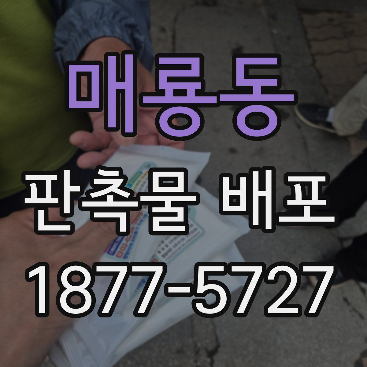 매룡동 판촉물 배포