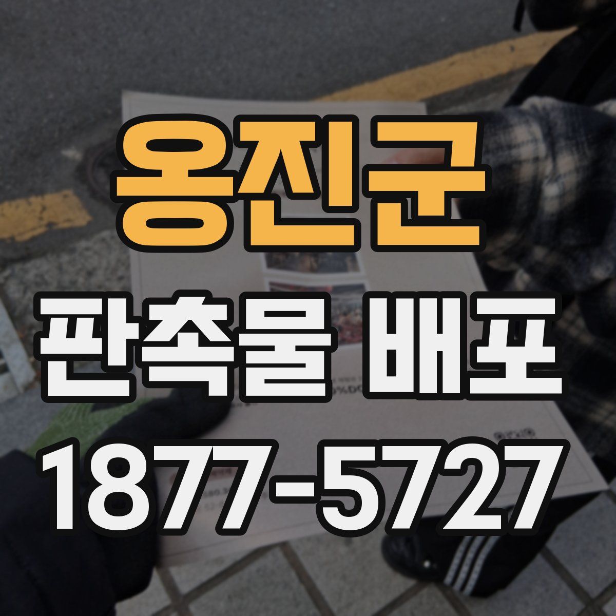 옹진군 판촉물 배포