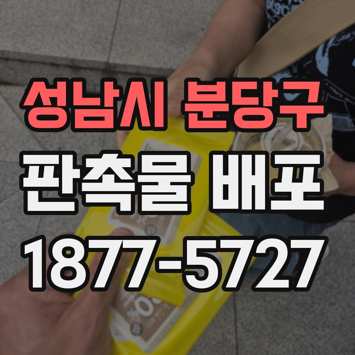 성남시 분당구 판촉물 배포