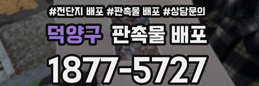 덕양구 판촉물 배포