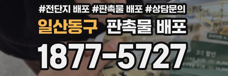 일산동구 판촉물 배포