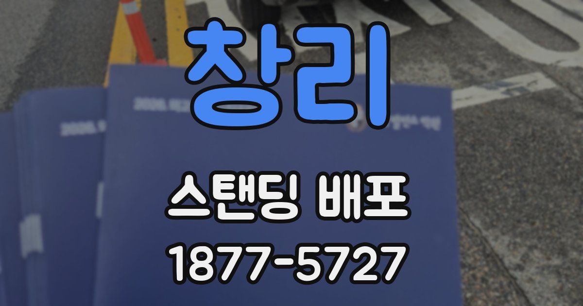 창리 스탠딩 배포