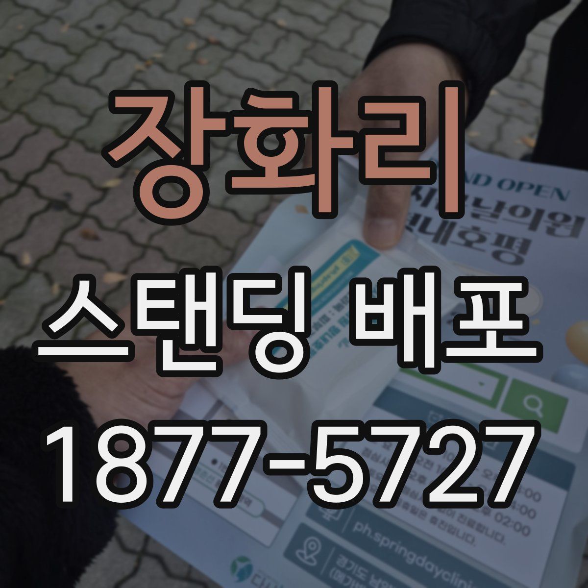 장화리 스탠딩 배포