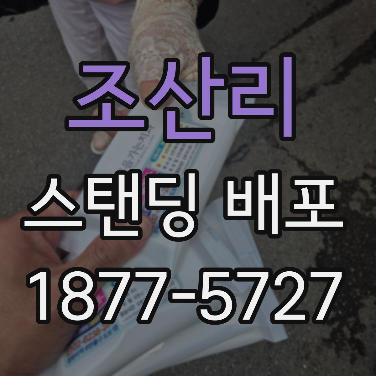 조산리 스탠딩 배포