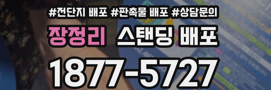 장정리 스탠딩 배포