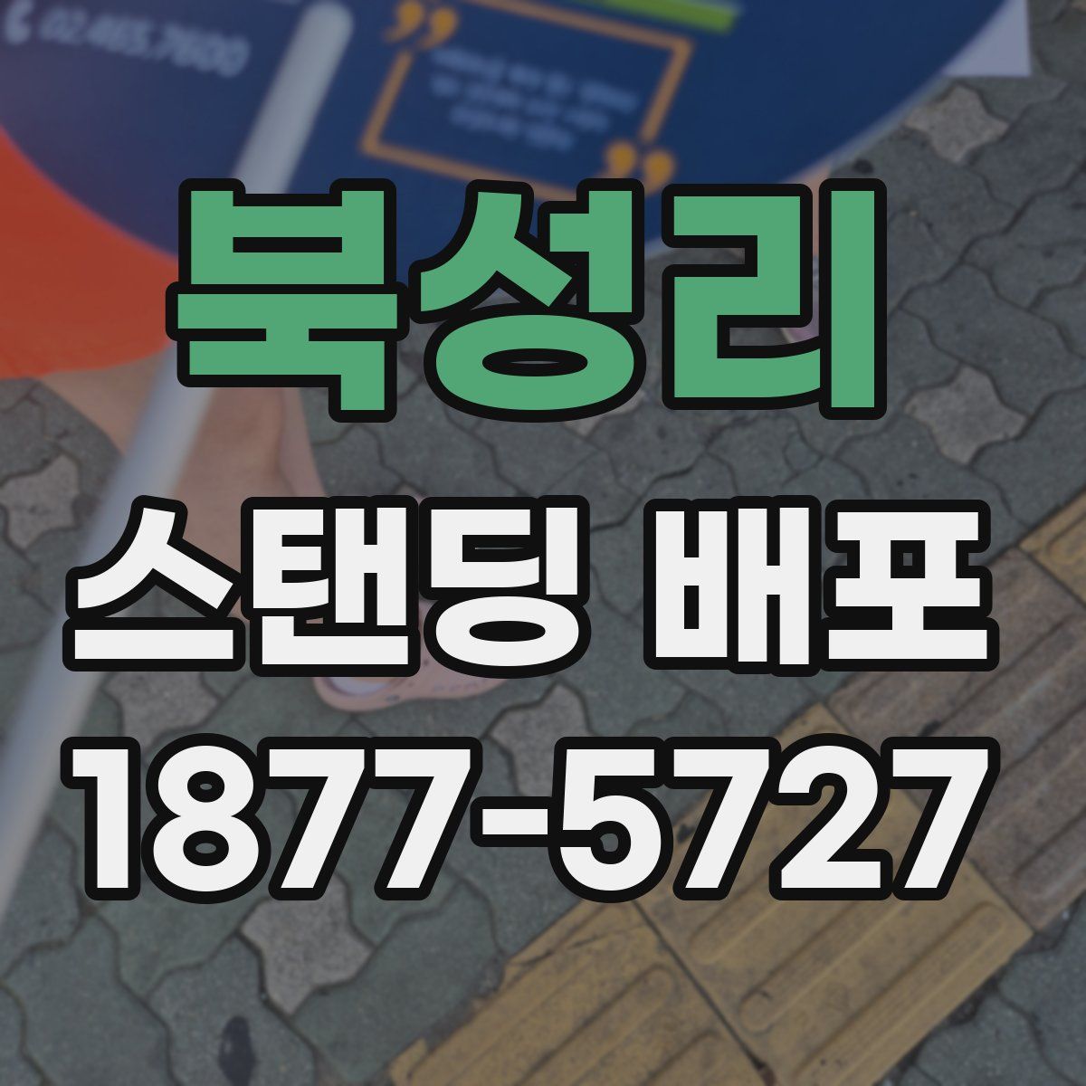 북성리 스탠딩 배포