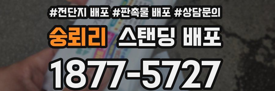 숭뢰리 스탠딩 배포