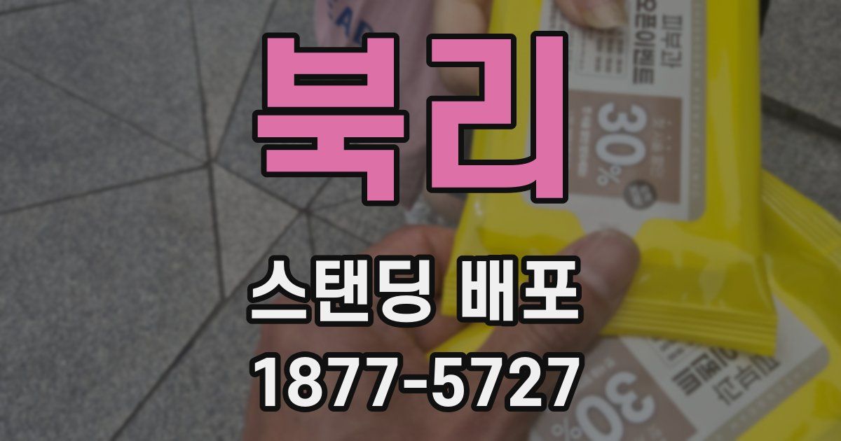 북리 스탠딩 배포