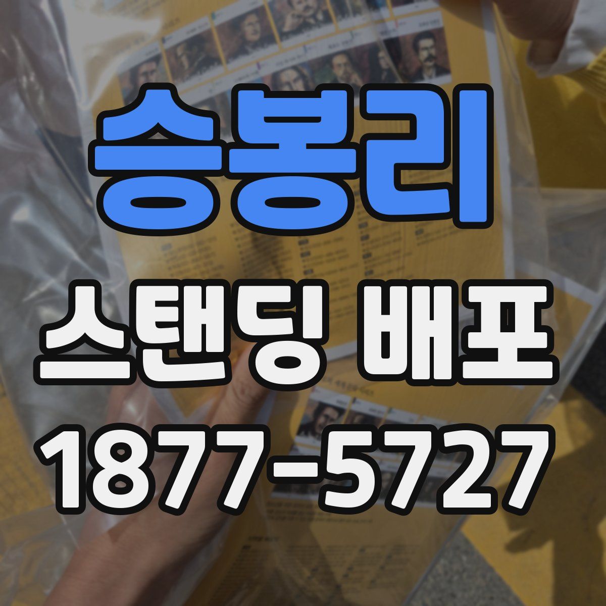 승봉리 스탠딩 배포