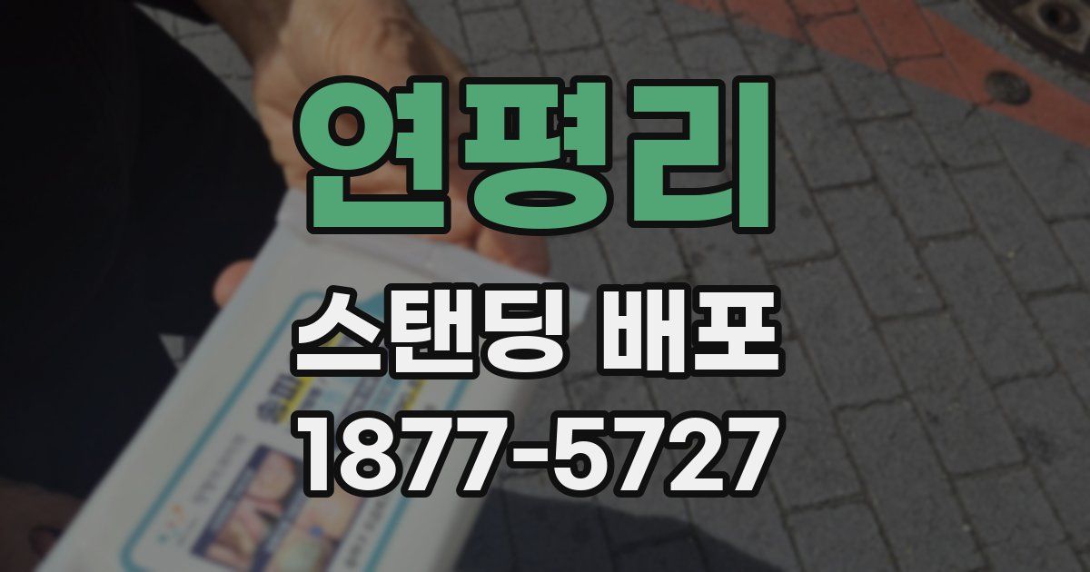 연평리 스탠딩 배포