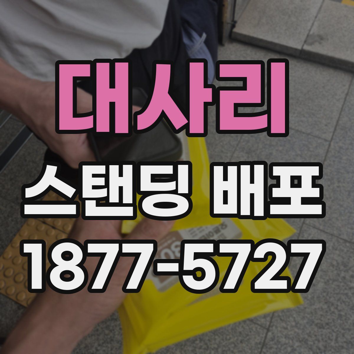 대사리 스탠딩 배포