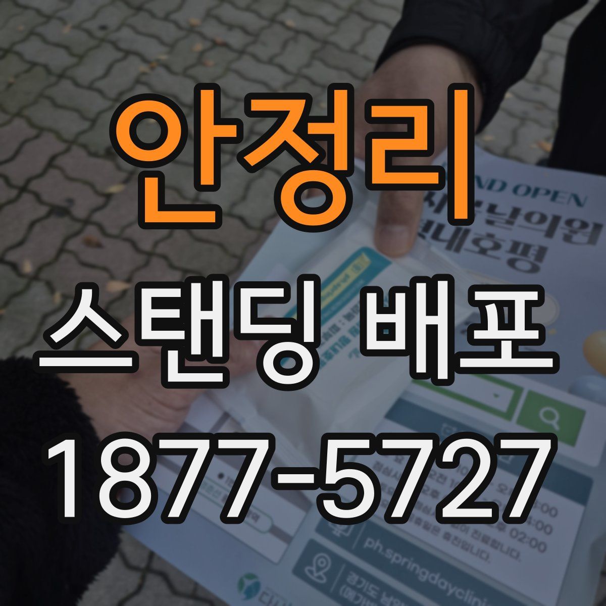 안정리 스탠딩 배포