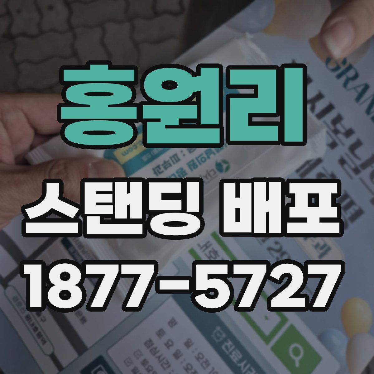 홍원리 스탠딩 배포