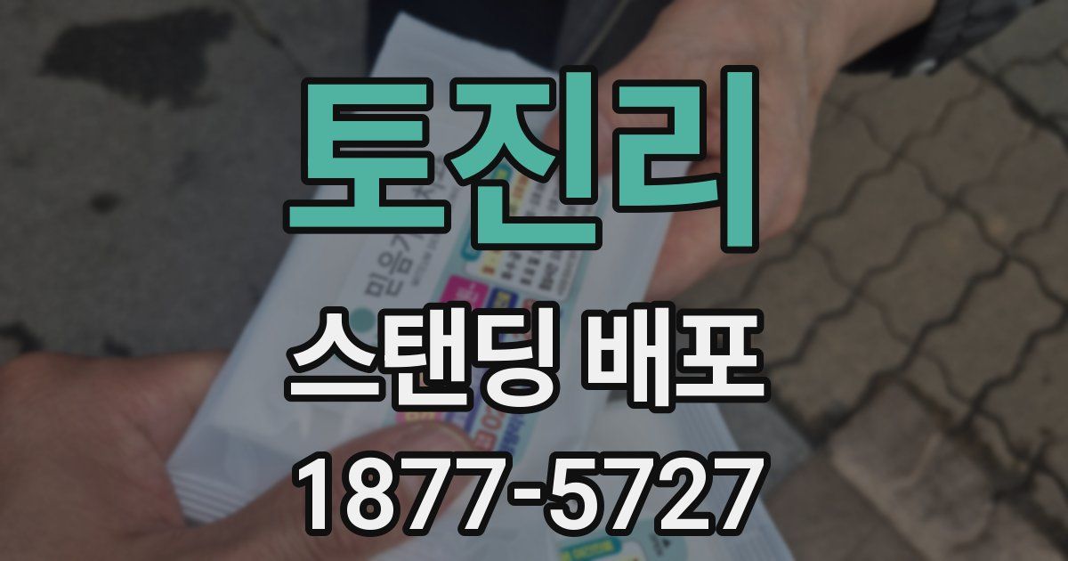 토진리 스탠딩 배포