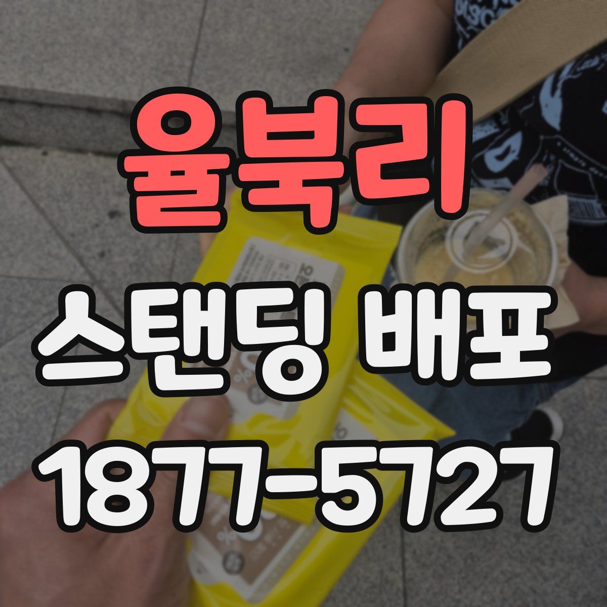 율북리 스탠딩 배포
