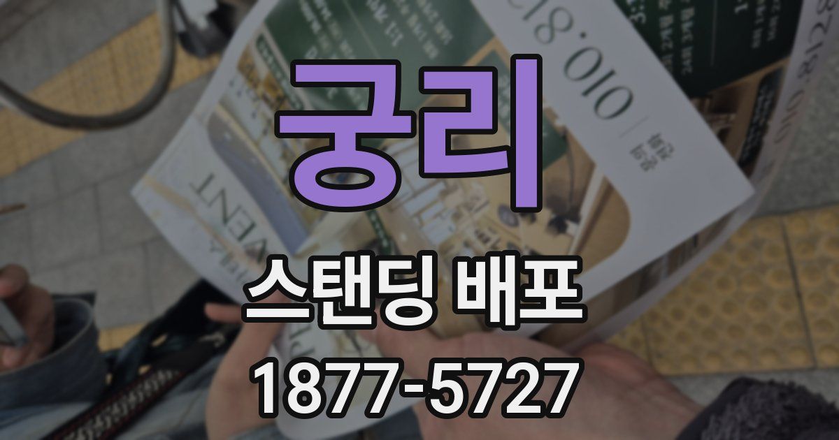 궁리 스탠딩 배포