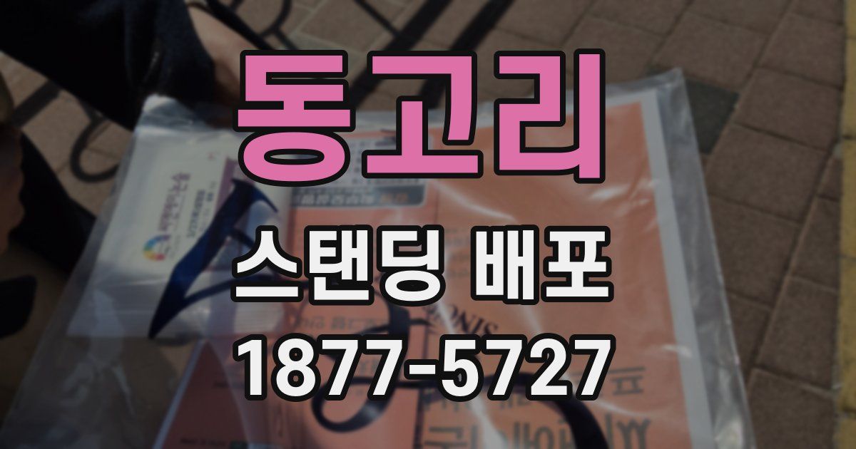 동고리 스탠딩 배포
