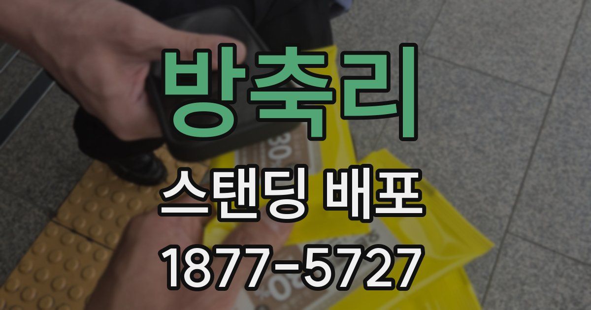 방축리 스탠딩 배포
