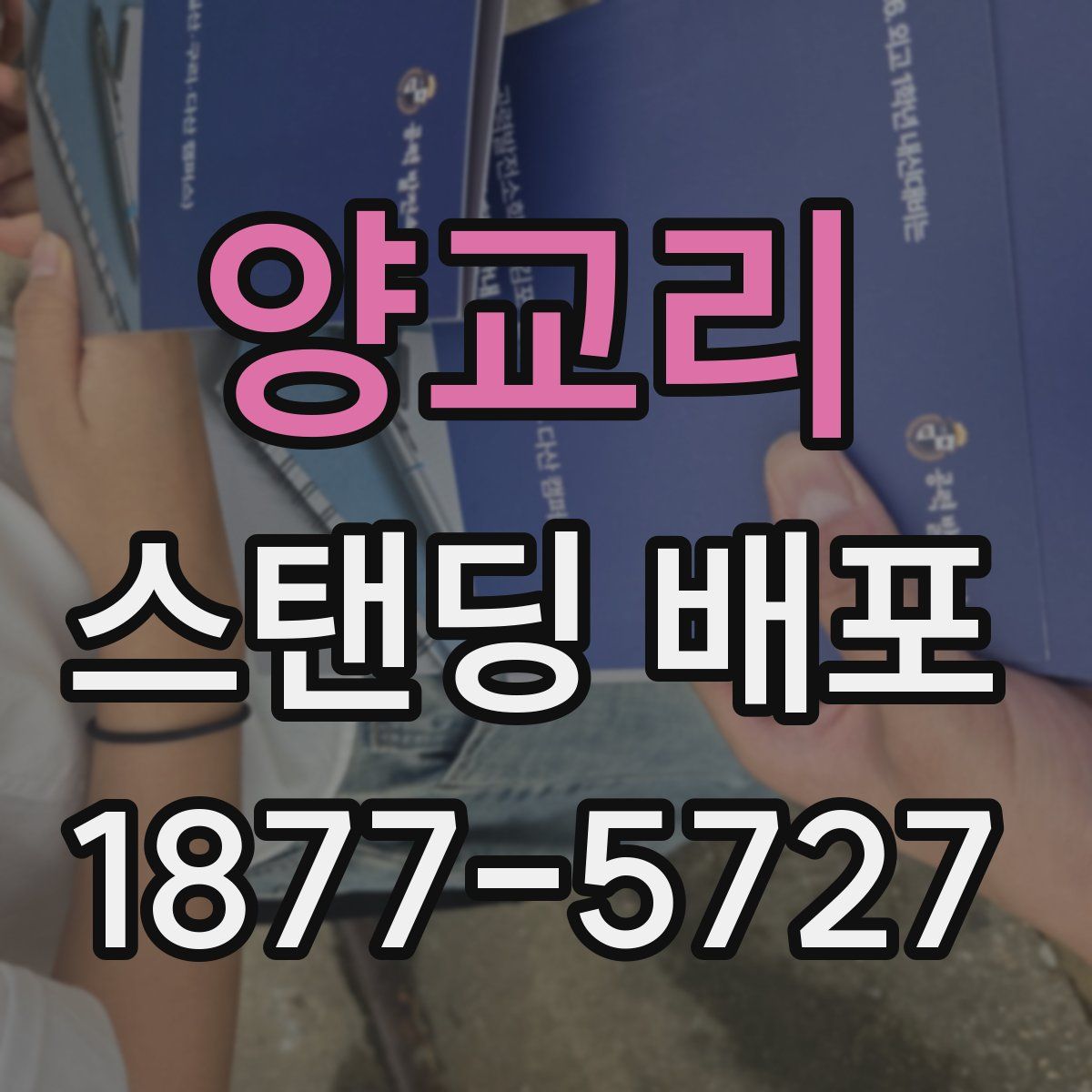 양교리 스탠딩 배포