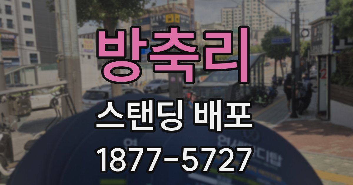 방축리 스탠딩 배포