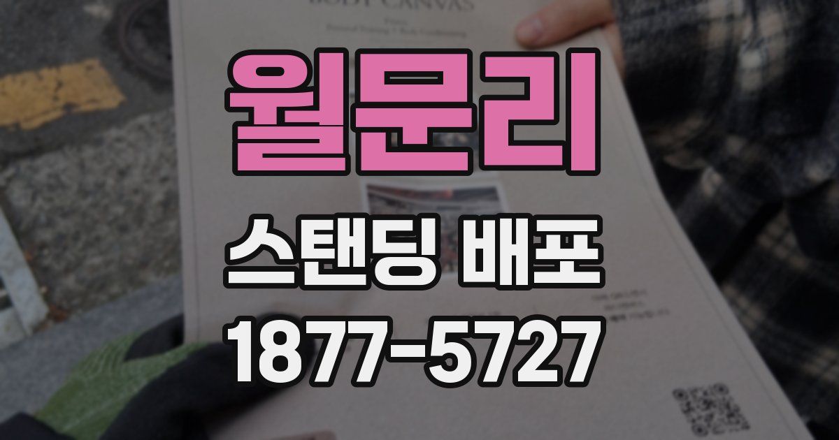 월문리 스탠딩 배포