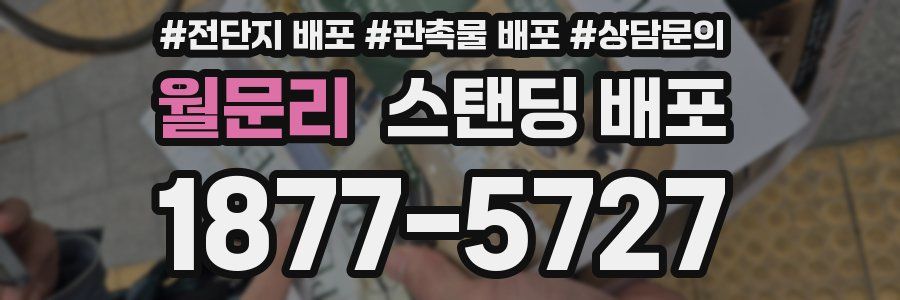 월문리 스탠딩 배포