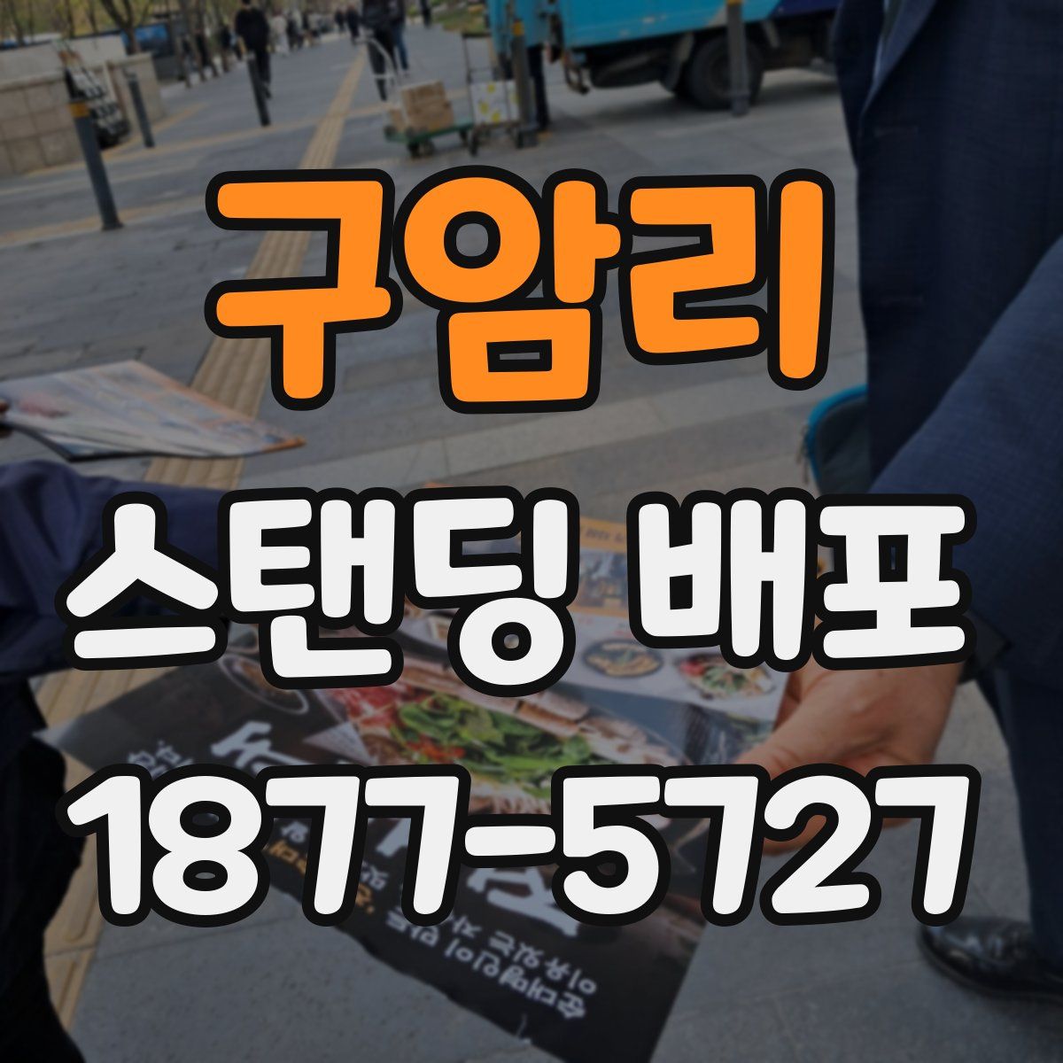 구암리 스탠딩 배포