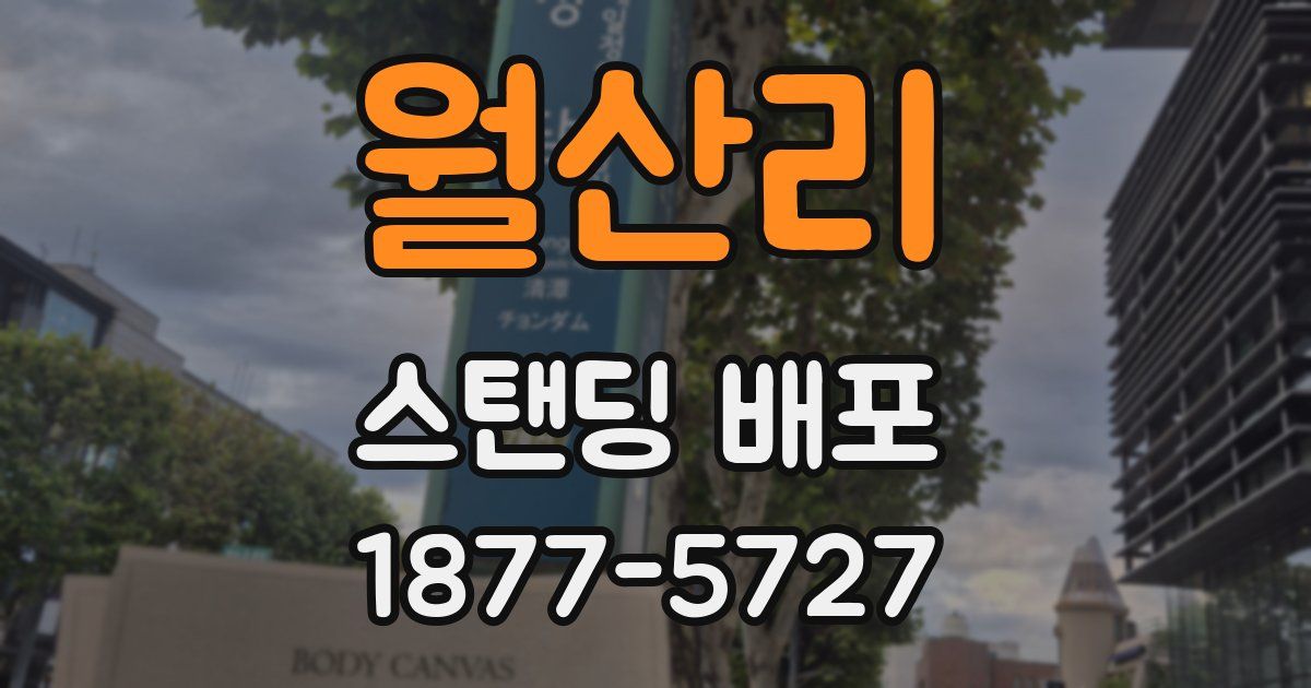 월산리 스탠딩 배포