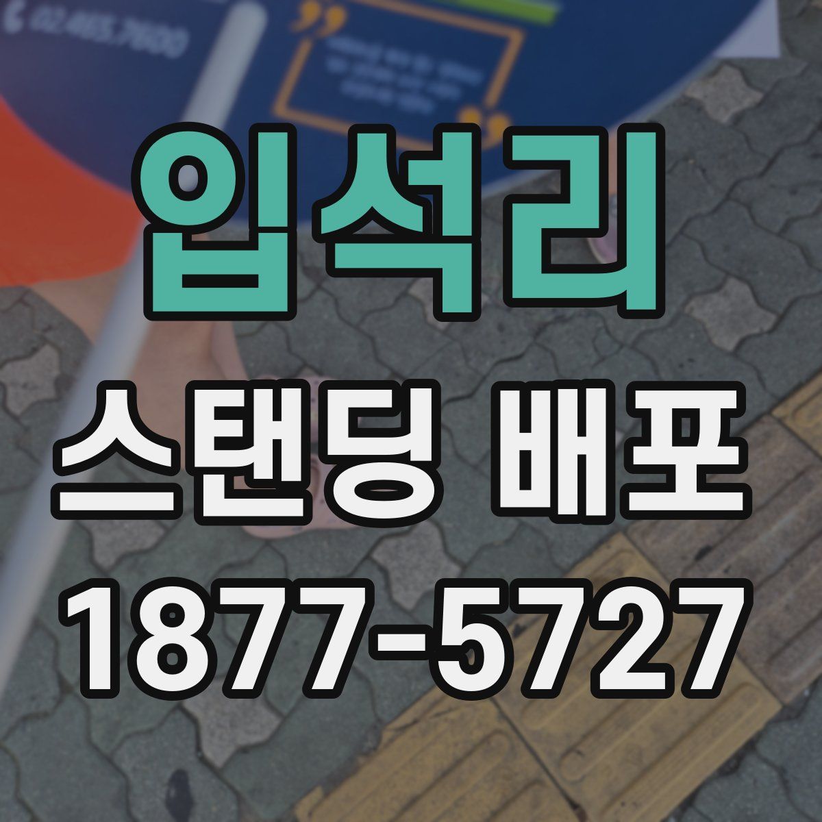 입석리 스탠딩 배포