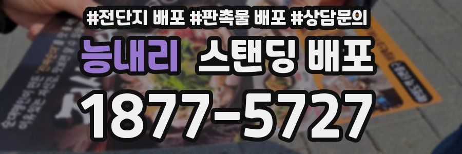 능내리 스탠딩 배포