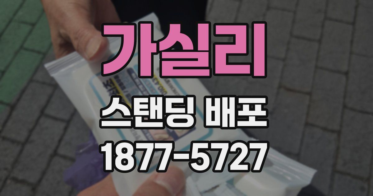 가실리 스탠딩 배포