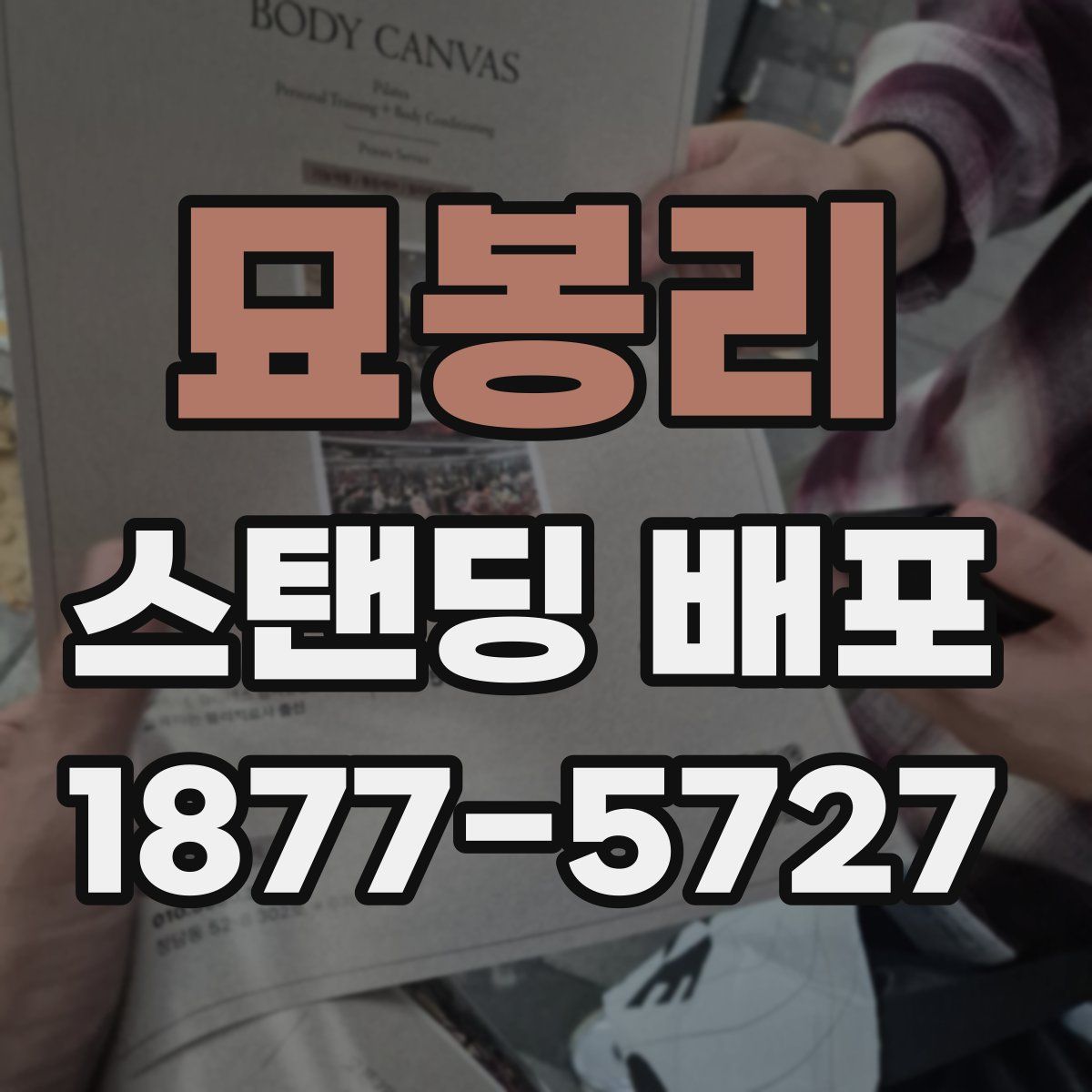 묘봉리 스탠딩 배포