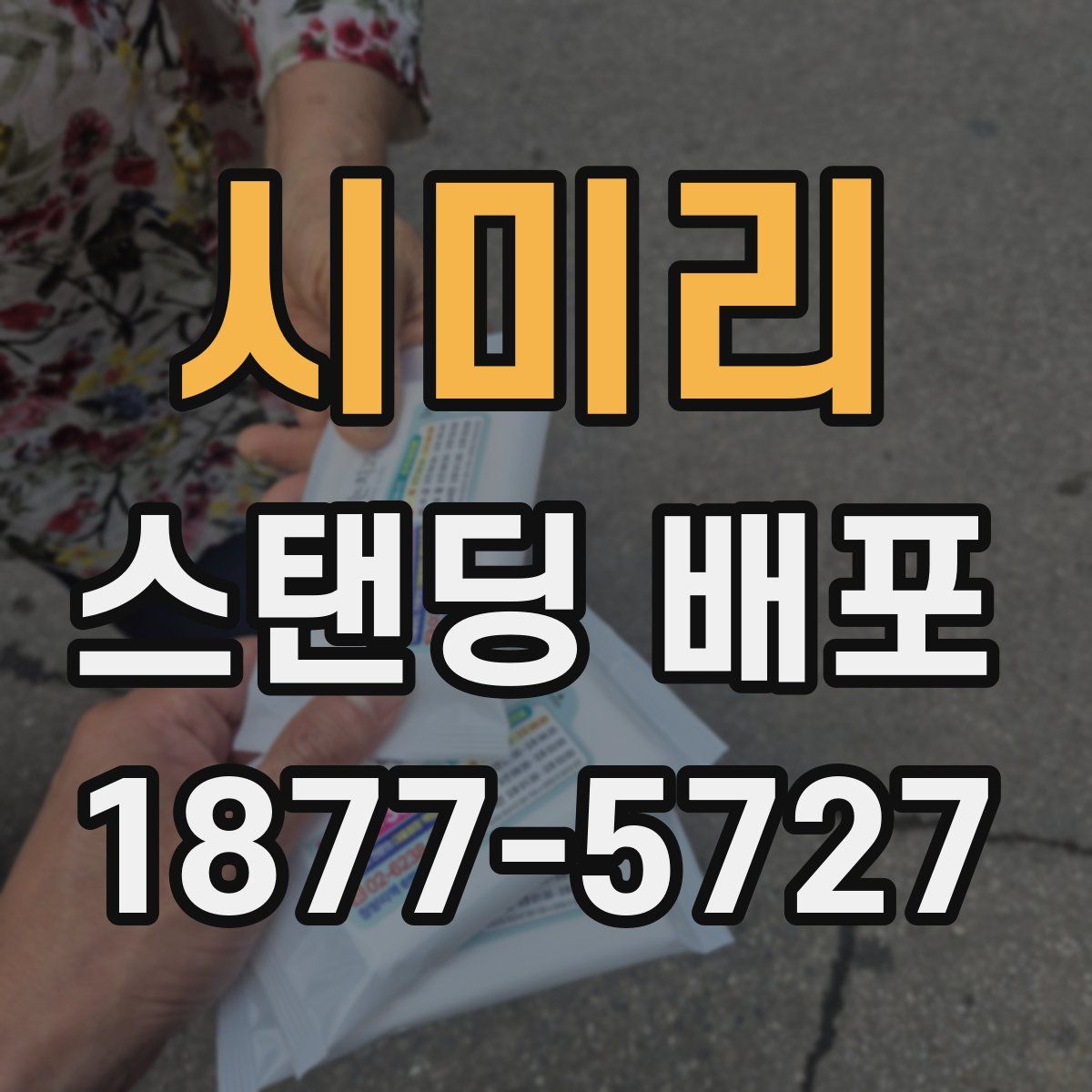 시미리 스탠딩 배포