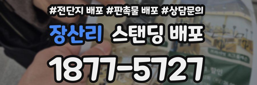장산리 스탠딩 배포