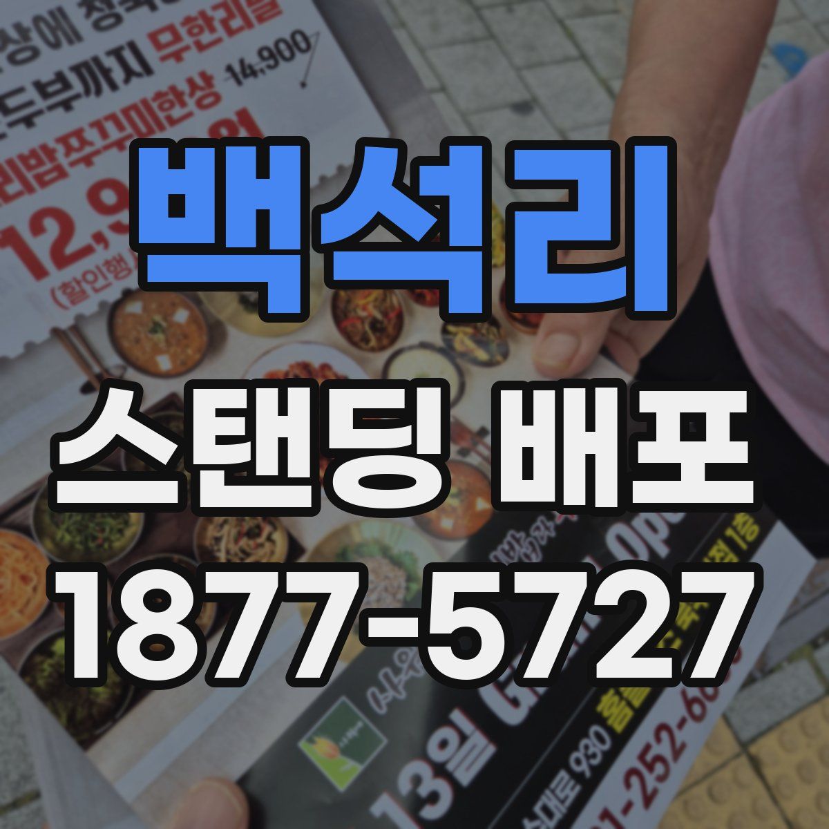백석리 스탠딩 배포