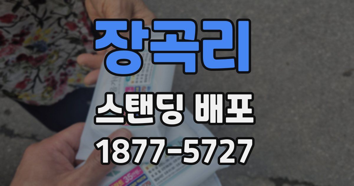 장곡리 스탠딩 배포