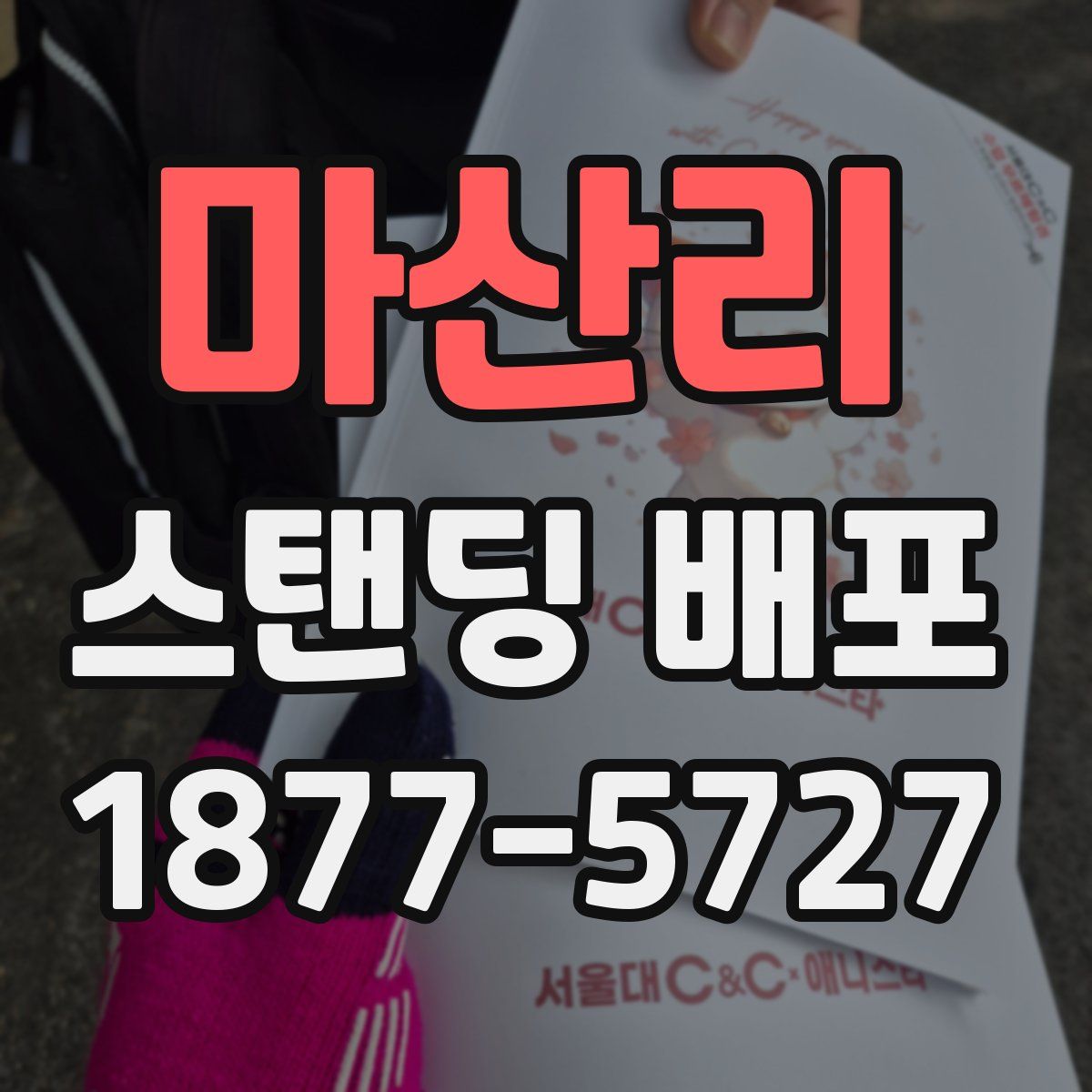 마산리 스탠딩 배포