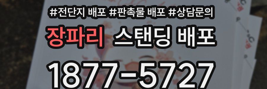장파리 스탠딩 배포