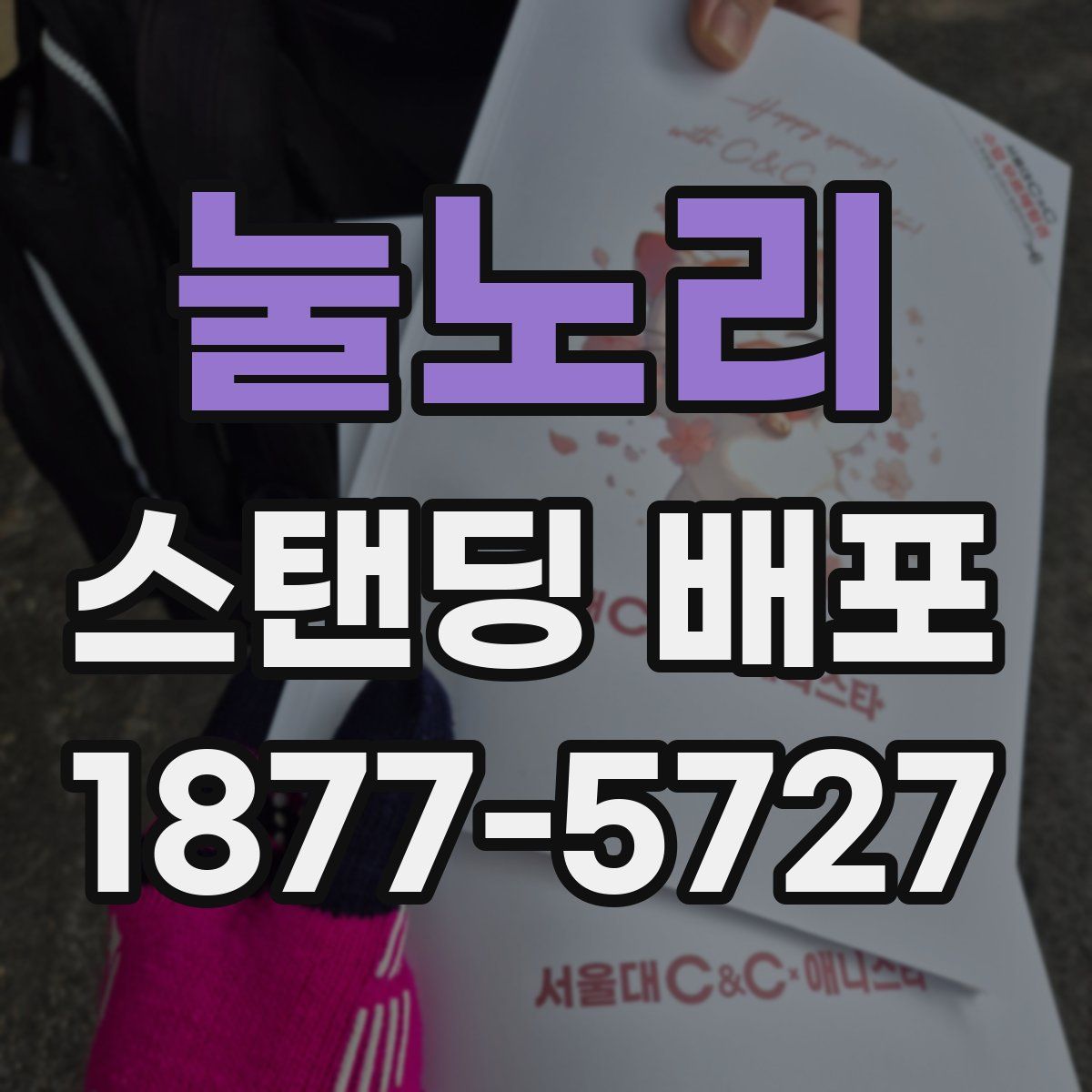 눌노리 스탠딩 배포
