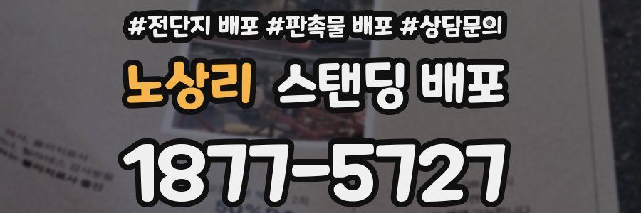 노상리 스탠딩 배포