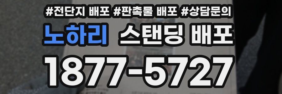 노하리 스탠딩 배포