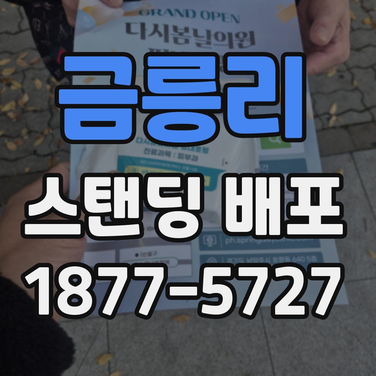 금릉리 스탠딩 배포