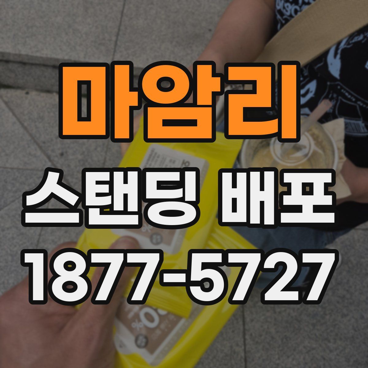 마암리 스탠딩 배포